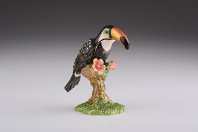 Toucan Bird trinket box Keren Kopal