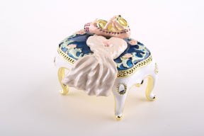White Vintage Chair trinket box Keren Kopal