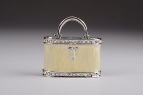 Yellow Handbag trinket box Keren Kopal